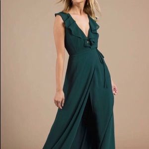 Formal hunter green dress